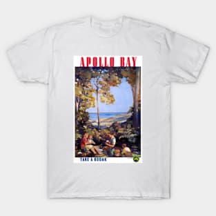 Vintage Travel Poster Apollo Bay Australia T-Shirt